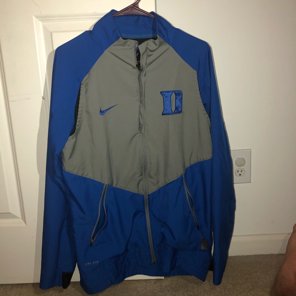 Duke Nike elite zip up jacket